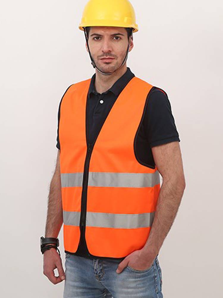 Red and green light reflective vest project fluorescent vest multi -sanitation construction site safety protective clothing car printing