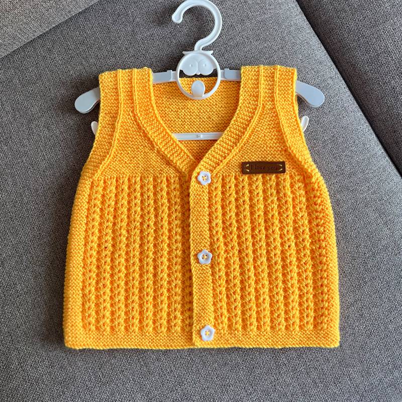 Aquatic grass flower vest material bag handmade stick needle knitted children adult horse armor sweater delivery tool bag tutorial