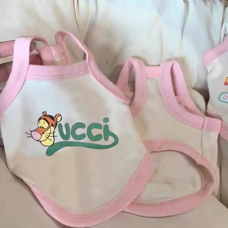 Pet clothes puppy dog sling vest, spring and summer thin Malzis clothing small dog teddy Bili Bomei