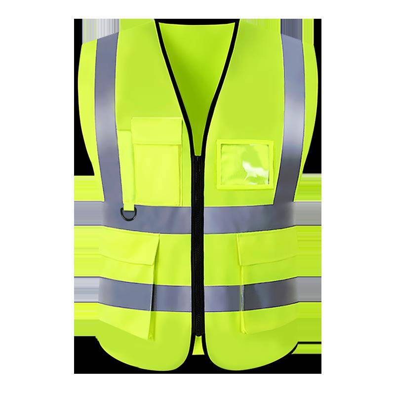 Reflective safety vest vest construction site construction traffic sanitation workers riding fluorescent work clothes printing words customization