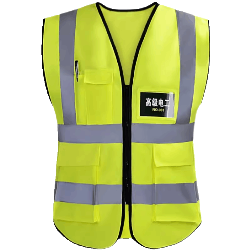 Reflective safety vest built construction sanitation workers' site clothing night fluorescent printing traffic traffic anti -light clothes