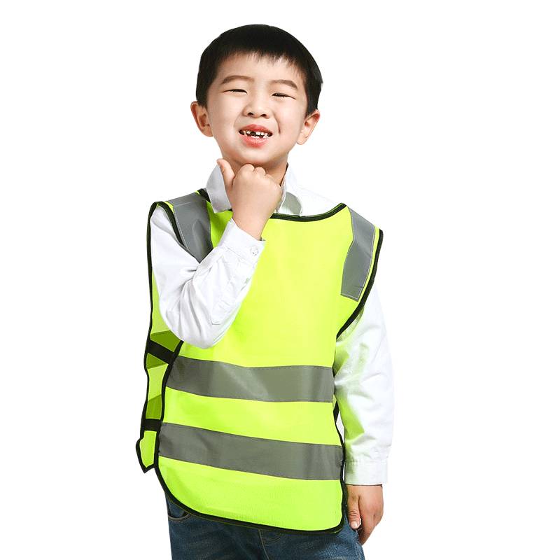 Jiahu Children's reflective vest reflection vest children's anti -light jacket elementary school students' reflective service safety protection vest