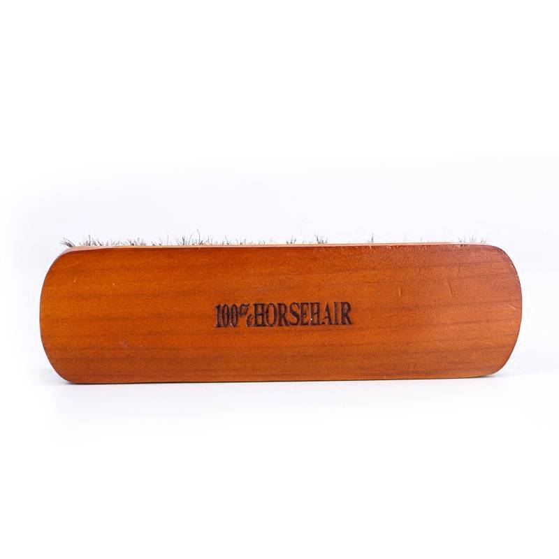 Buy 2 Get 1 Super Pure Horse brush shoe brush, not hurting shoes, oil polishing solid wood leather leather goods care