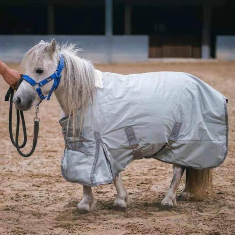 New winter plus cotton windproof horses horseway training equipment anti -cold horses horses, banded neck and cotton cold -resistant dwarf