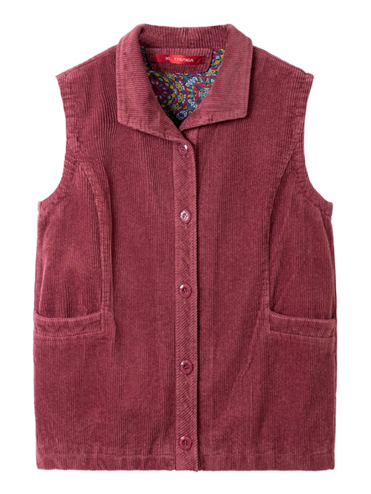 Middle -aged and elderly spring and autumn jacket female vest vest vest, cotton cotton cotton, grandmother, shoulder, old man clothes, old lady clothing