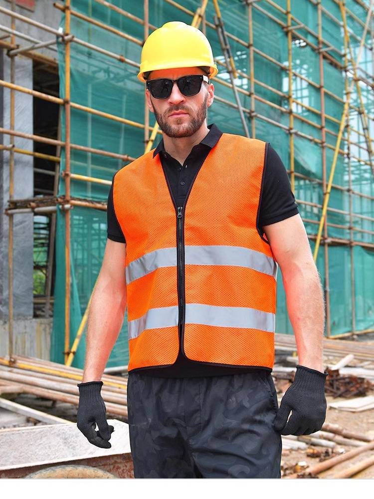 Reflective vest vest engineering building construction reflective safety clothes fluorescent building safety cycling coat reflection clothes