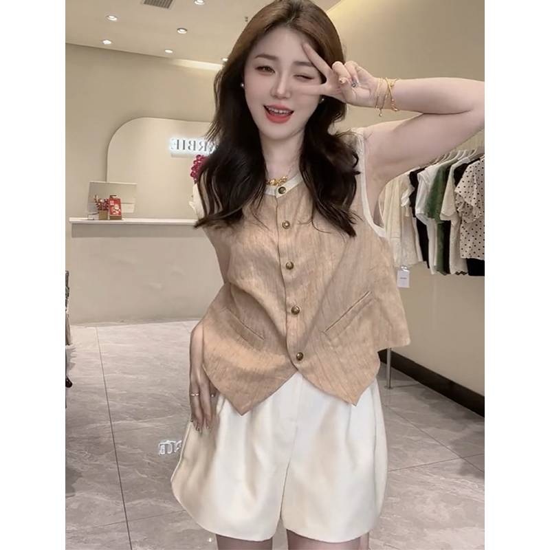 KK · Studio Selected Recommendation ~ Little Xiangfeng Fighting Color Vest Women's Summer Wear Special Consolidated Top
