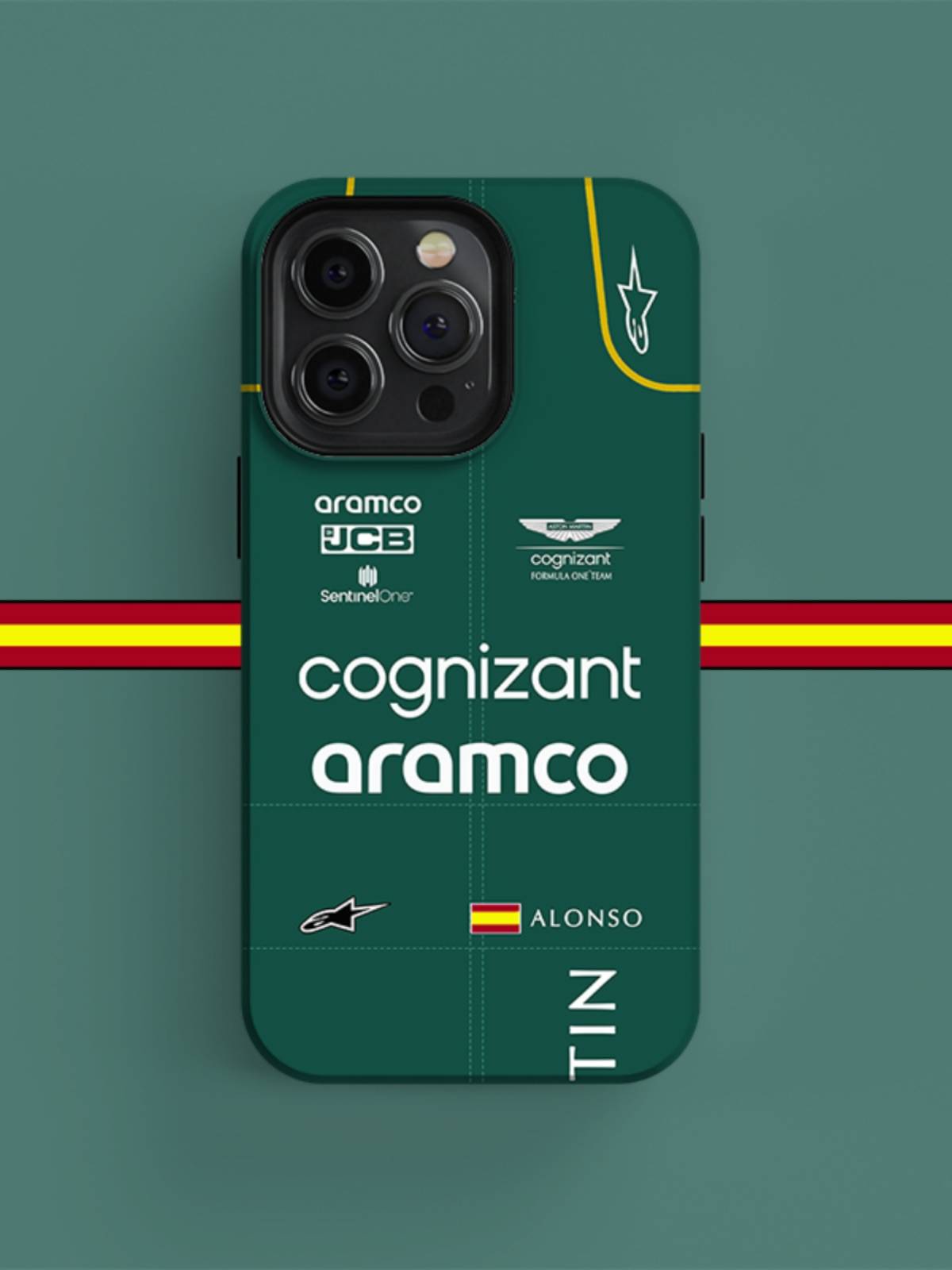 DIZSY F1 Racing 2023 Brother Alonso Maska, the same mobile phone case is suitable