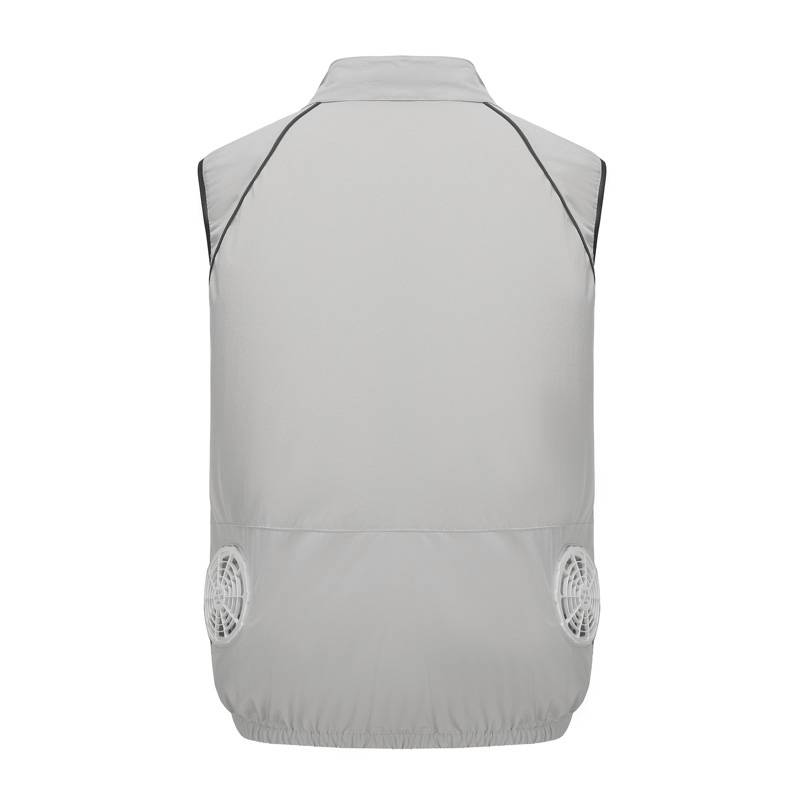 Summer 24V new charged fan clothes cool down work clothes air -conditioned men's vest fishing refrigeration vest