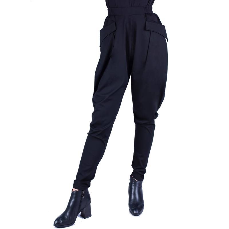 Sailor Dance Clothing Summer Couple Military Green Horse Pants Green Horse Pants Women's Black Loose Loose Harlon Pants thin trousers