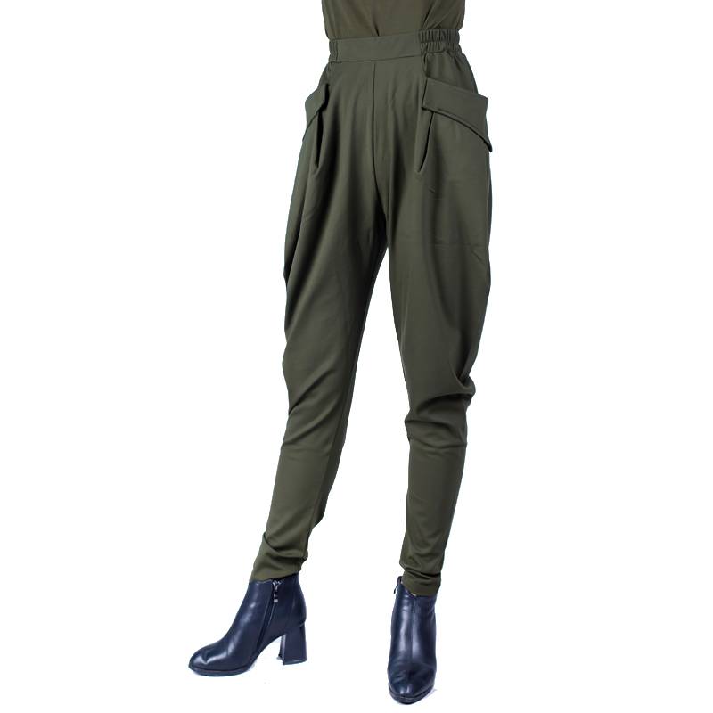 Sailor Dance Clothing Summer Couple Military Green Horse Pants Green Horse Pants Women's Black Loose Loose Harlon Pants thin trousers