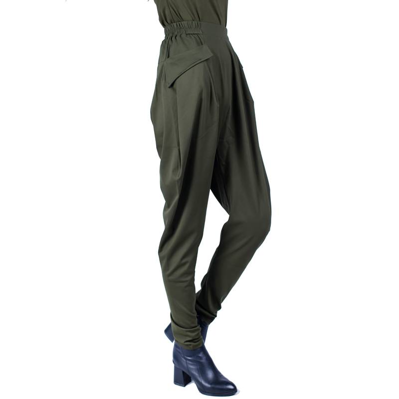 Sailor Dance Clothing Summer Couple Military Green Horse Pants Green Horse Pants Women's Black Loose Loose Harlon Pants thin trousers