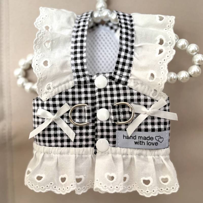 Pet dog clothing traction rope skirt super small puppies teddy Malzis Bomek summer thin