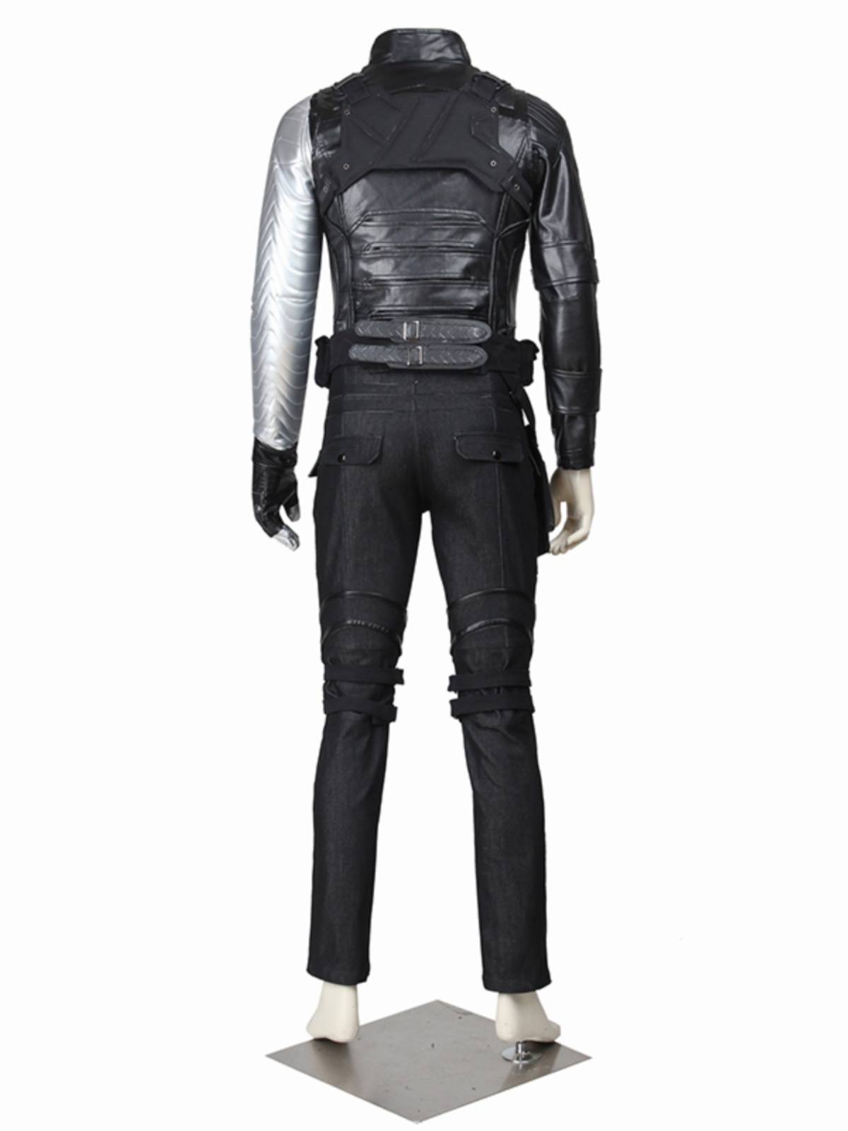 Man Music Captain 2 Winter Warrior Winter Bucks Cosplay Costume 3376