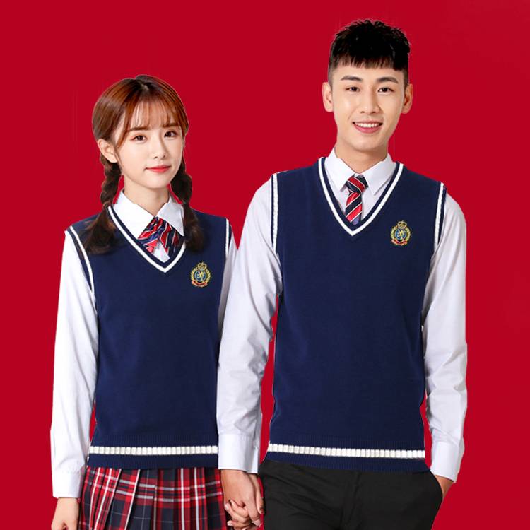 Wedding Registration Shinjian Vests Couple Clothing College Wind sweater vest Creative Certificate Picking Certificate Photo Shoulder Shoulder Shoulder Shoulder
