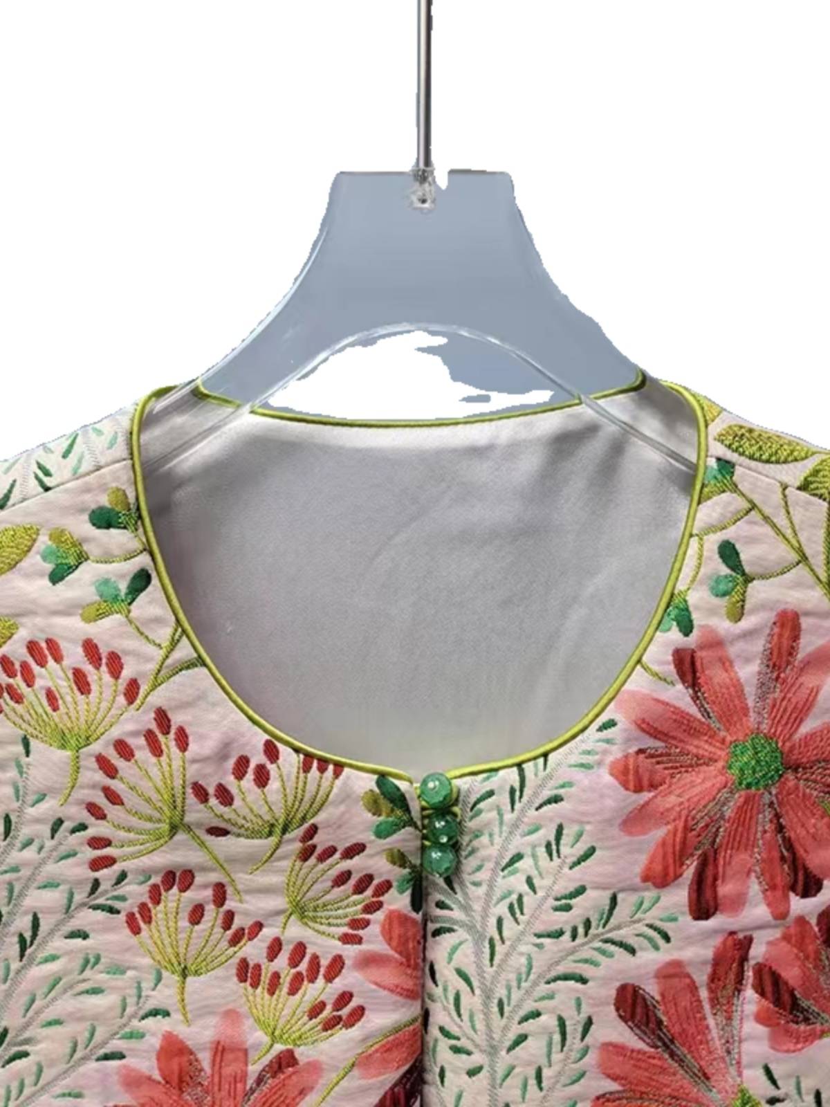 Costume cutting picture 1162 national style improved round neck horse armor -like sewing design model model handmade DIY