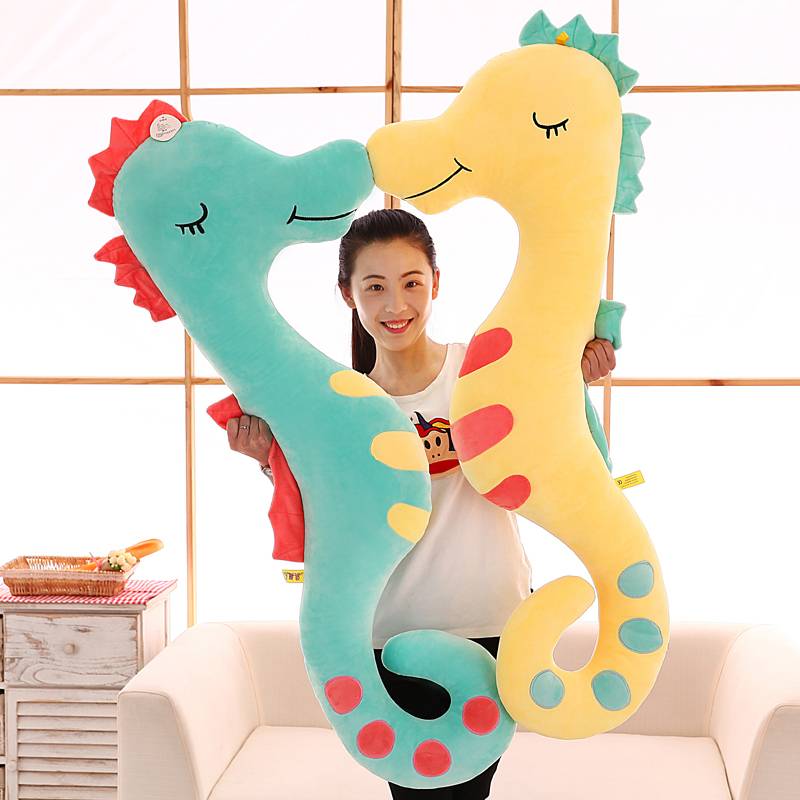 Cute Haima doll Pillow Poor Plush Toys Disassembled and Washed cloth Dolls Long Bar as a Sleep Birthday Gift Girl
