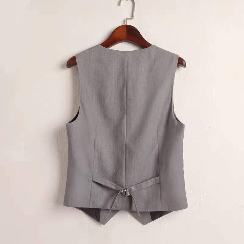 Men's suit vest Korean version of the slim suit horse clip vest vest, spring and autumn, leisure British style wedding, small vest