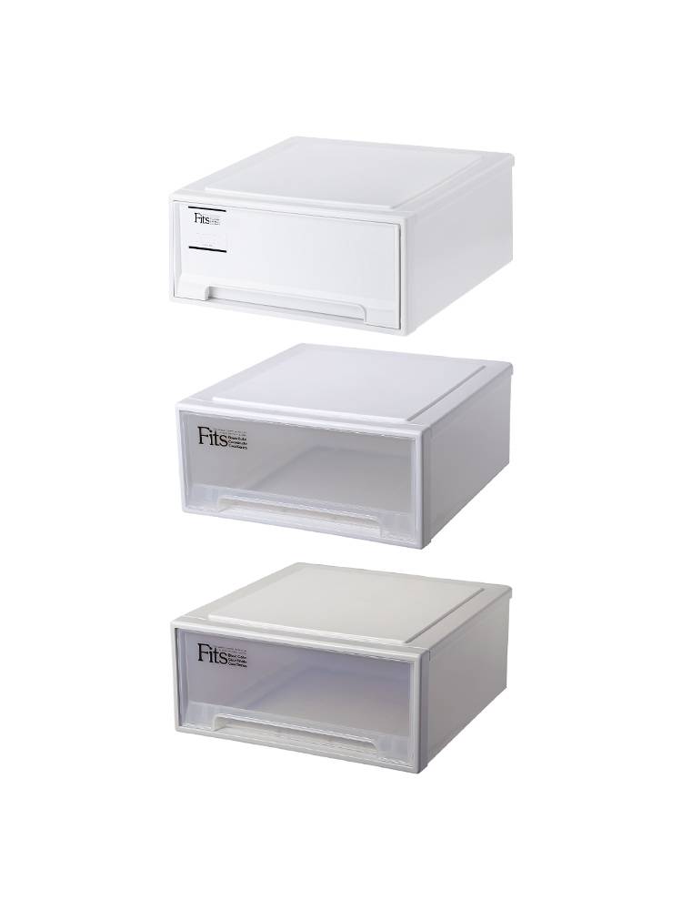 TENMA Tianma storage drawer storage box 45 square series clothing organizes box storage wardrobe household box