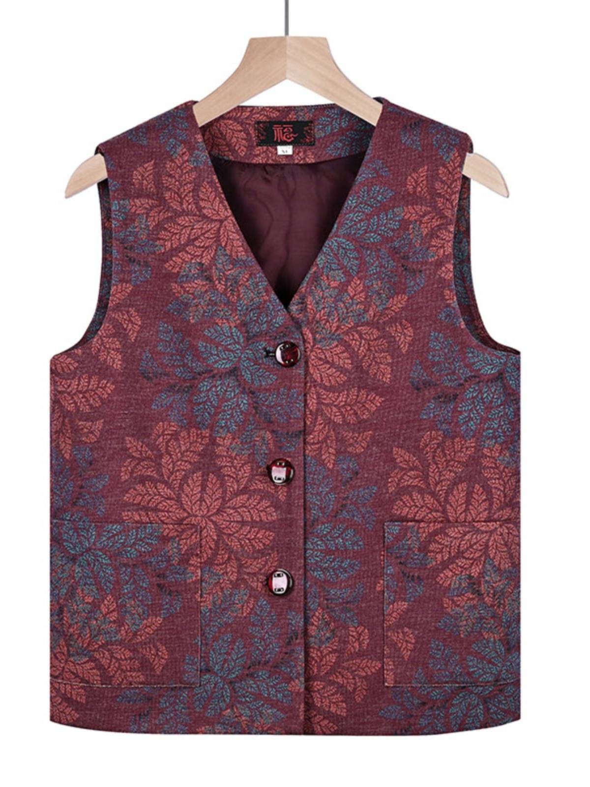 Elderly, Majia Grandma Grandma Autumn Vests Jacket Mother Kan Shoulder Genermother, Spring and Autumn Mrs. Mrs. Wear