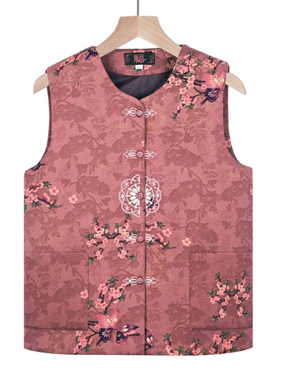 Elderly, Majia Grandma Grandma Autumn Vests Jacket Mother Kan Shoulder Genermother, Spring and Autumn Mrs. Mrs. Wear
