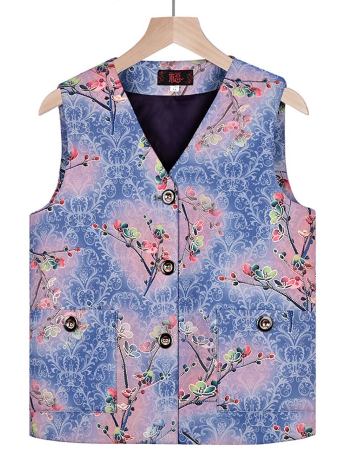 Elderly, Majia Grandma Grandma Autumn Vests Jacket Mother Kan Shoulder Genermother, Spring and Autumn Mrs. Mrs. Wear