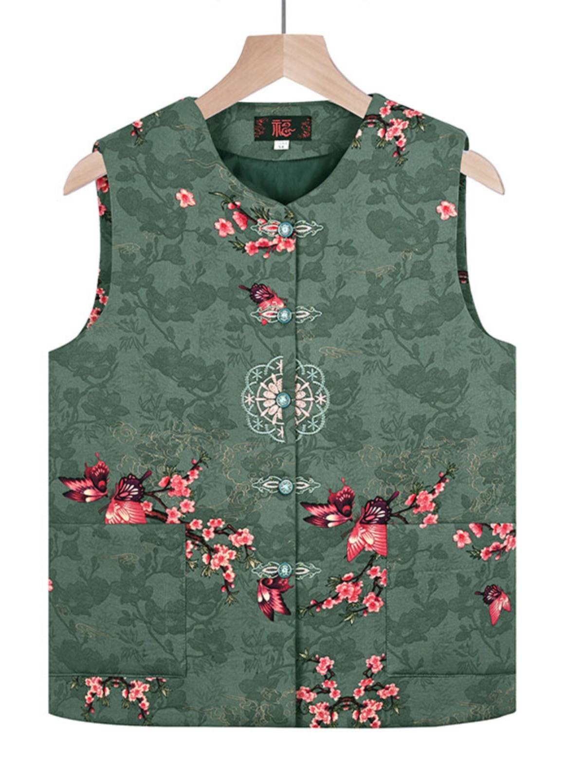 Elderly, Majia Grandma Grandma Autumn Vests Jacket Mother Kan Shoulder Genermother, Spring and Autumn Mrs. Mrs. Wear