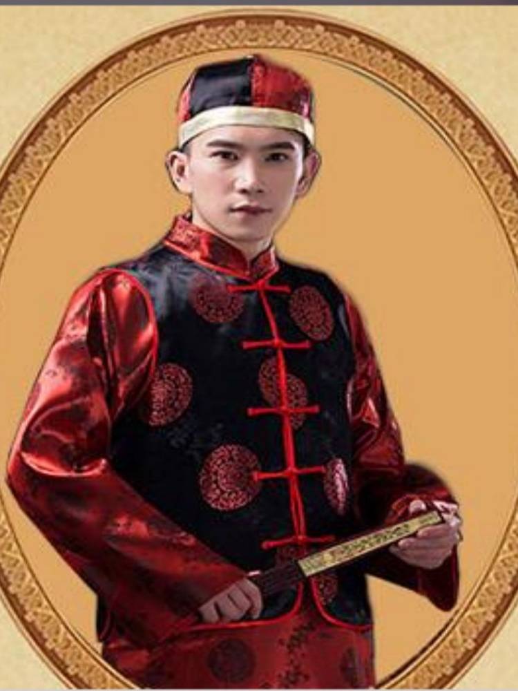 The Qing Dynasty costume male Belle Grandpa Manchu Palace Services King Grandpa Grand Master Landlord Gentle Prince Prince Fortune Age