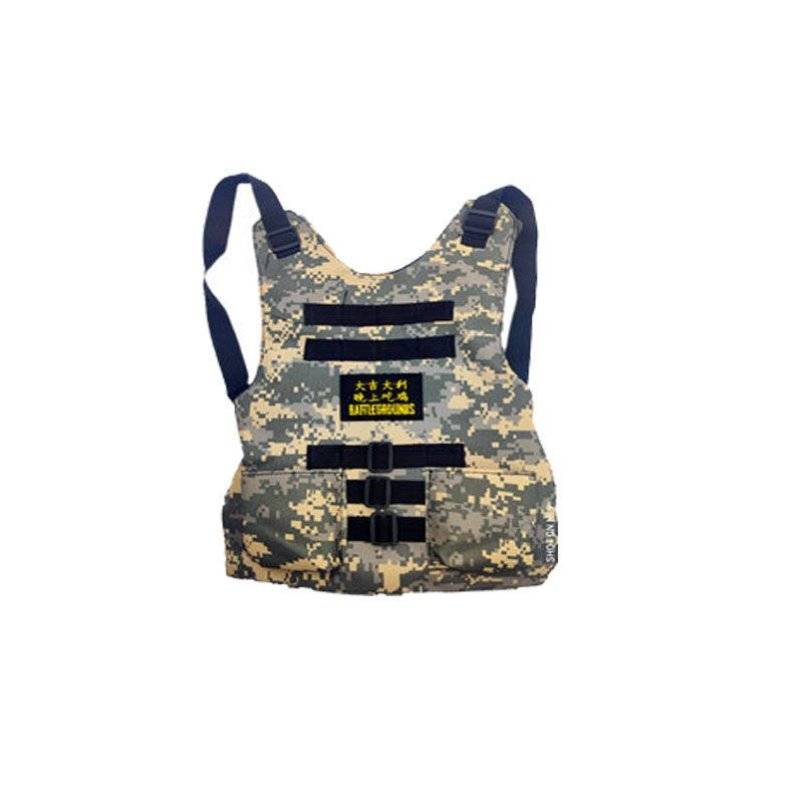 Three -level children's tactical vest CS eat chicken vest special troops bulletproof back clothes 6 battle set clothes