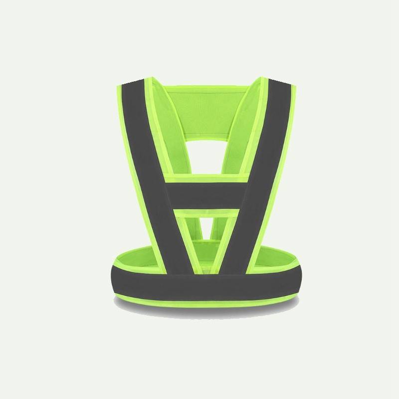 Reflective Fold Safety vest breathable mesh building Construction Local Railway Electric Garden Sanitation Municipal Printing
