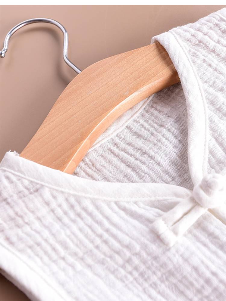 Baby pipa vest, pure cotton gauze summer thin baby cotton cotton and linen cotton, cotton, vest jacket, shoulder Chinese style