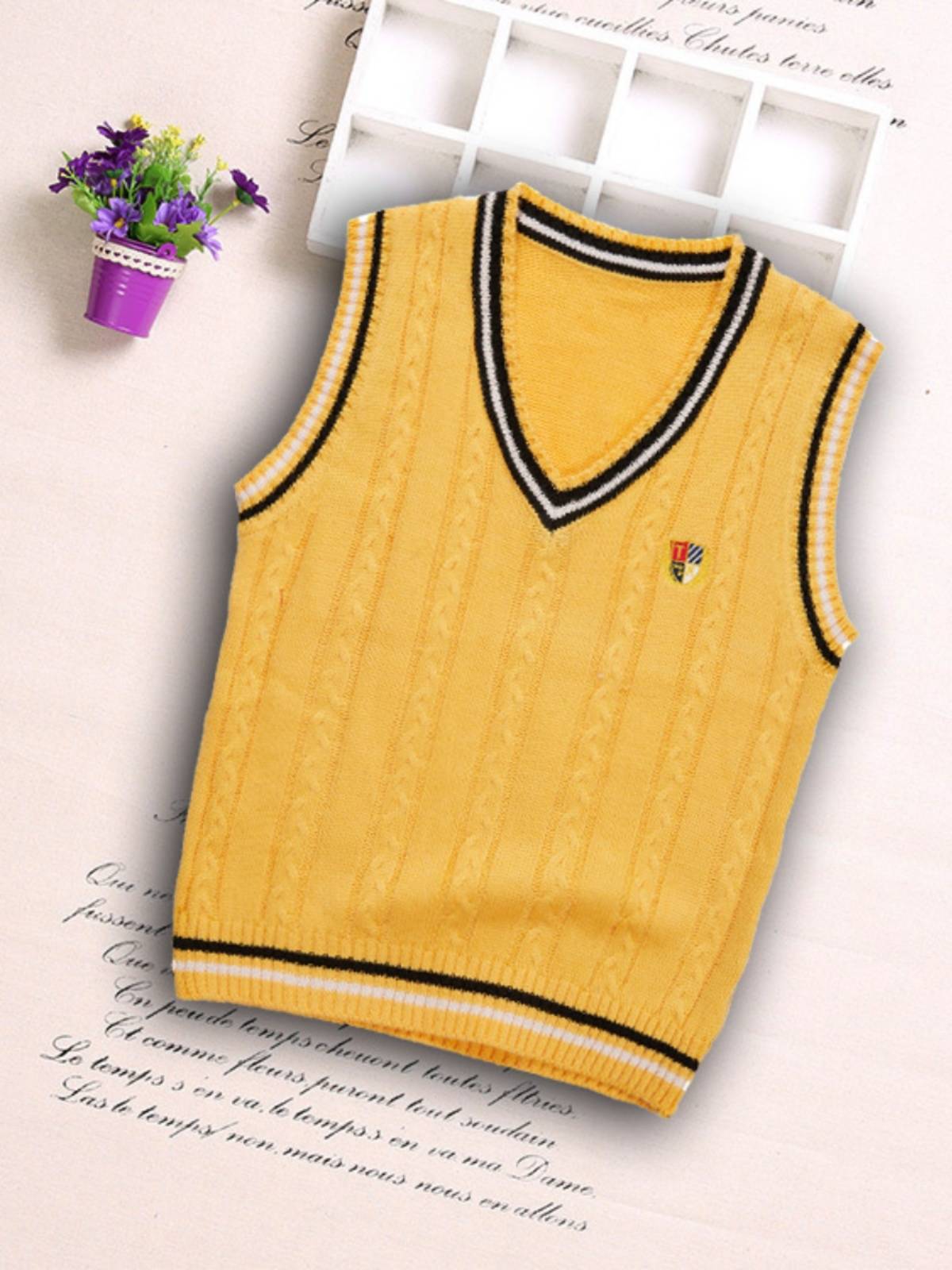 2024 Spring New College Storm Big Big Big Boy, Men, Sweater, Children Boys Boy Baby Baby Vest