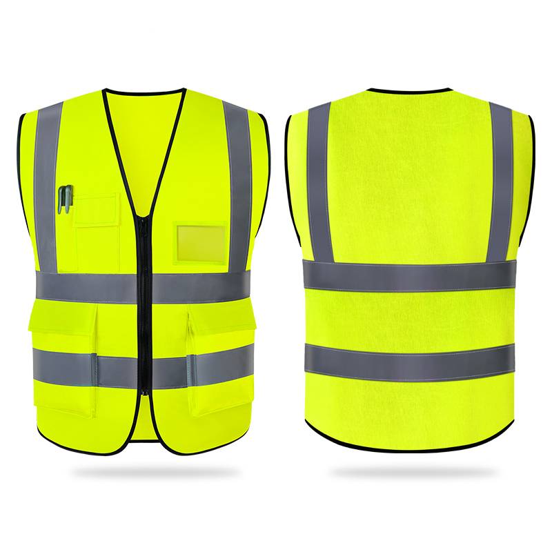 Reflective safety vest vest anti -lightweight air -breathable sanitation construction site construction traffic fluorescent print logo customization