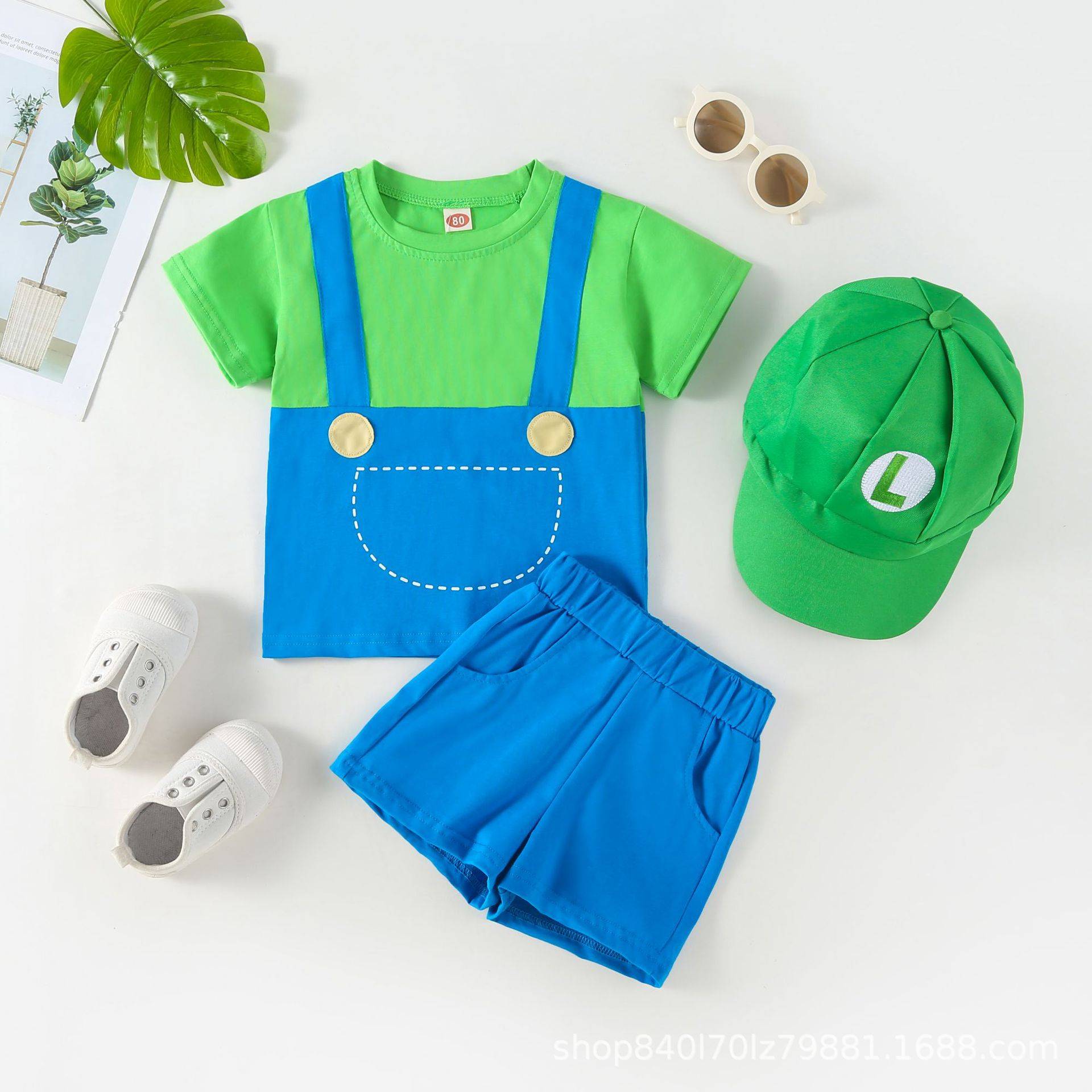 super marie child t-shirts, marios in mario's dress, kindergarten performance
