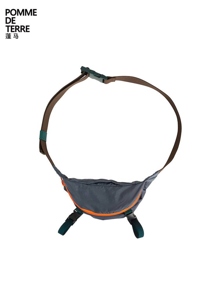 Pomme Pongma Shoulder Bags Leisure Sports contrasting mesengers spring autumn, male girl, Jiangnan Big children