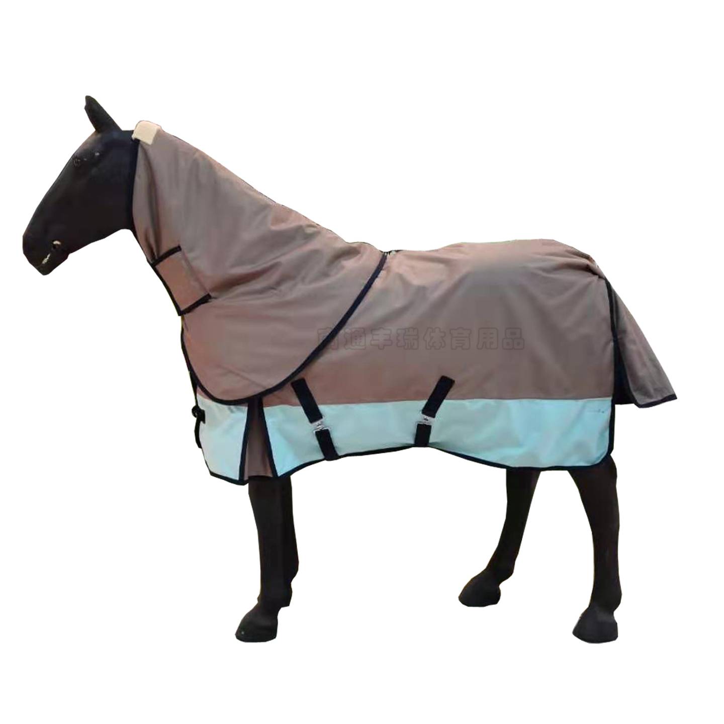 Winter waterproof horsepower warming Malaysia Oxford Bujia cotton windproof and cold -proof large tail bib can be removed and adjusted