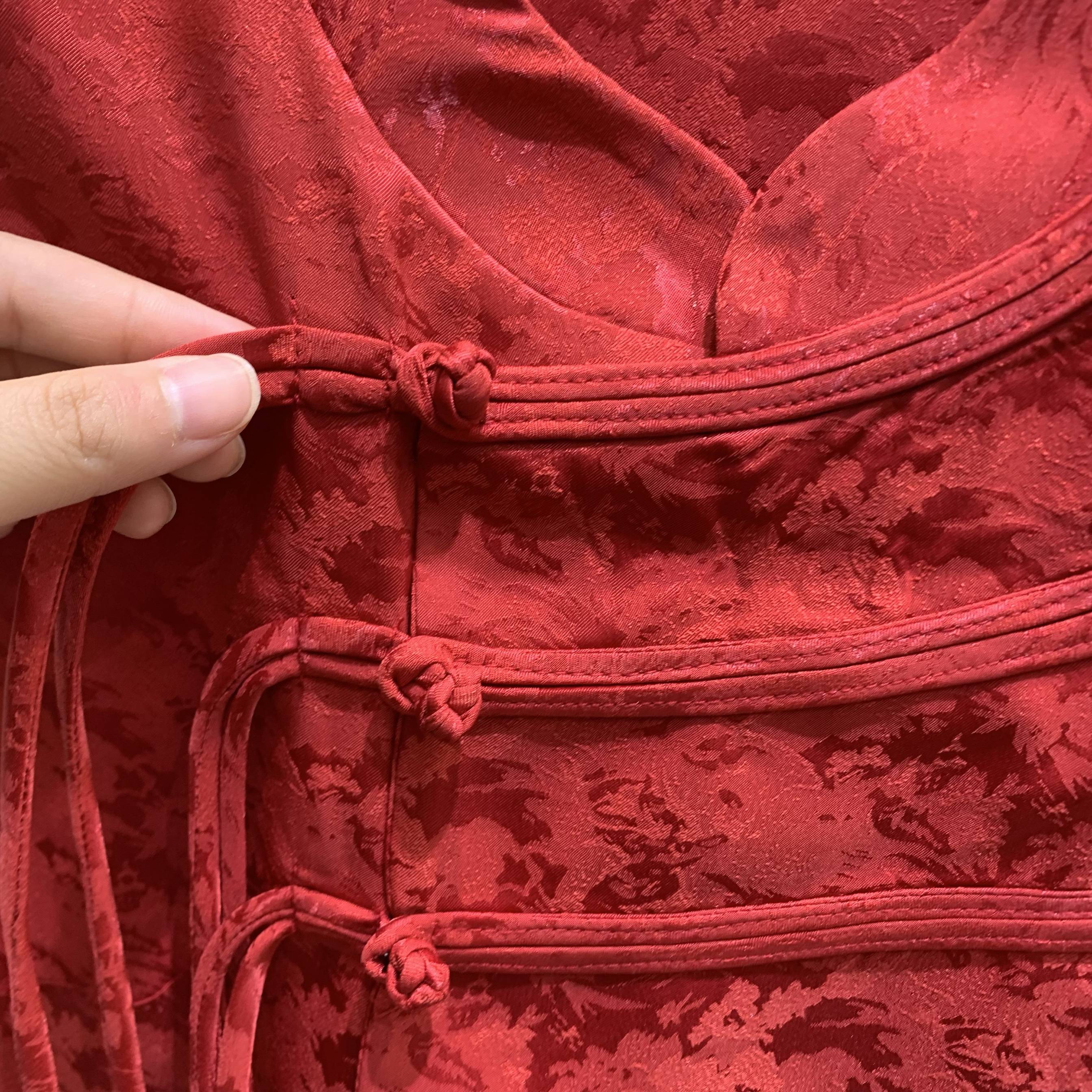 Guofeng Embroidery Templar Horse Picking Dip Dipper 2024 Summer New Chinese New Chinese Sleeveless Shirt Vesco Shoulder top