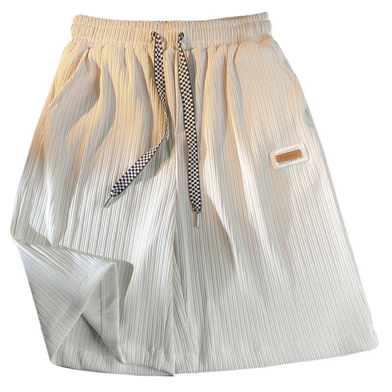 Clear warehouse leakage export original single -tailed casual shorts men's summer ice silk loose sports horse pants tide brand
