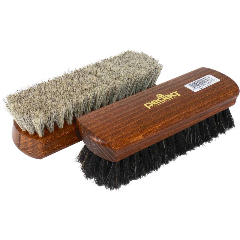 Germany PEDAG imported horse brush cleaning dustcurring care Horse shoe brush leather leather shoes polished soft brush