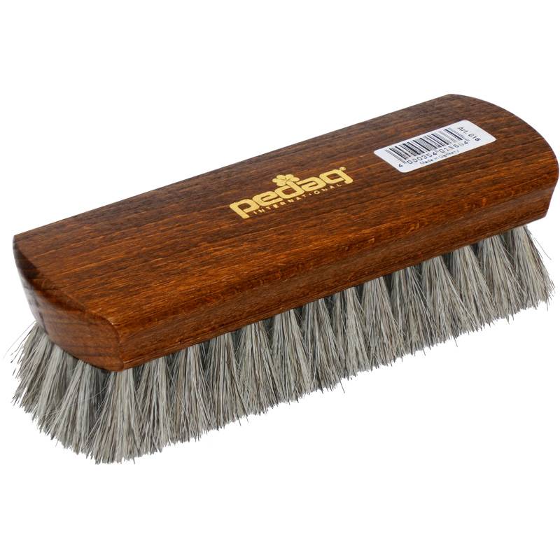 Germany PEDAG imported horse brush cleaning dustcurring care Horse shoe brush leather leather shoes polished soft brush