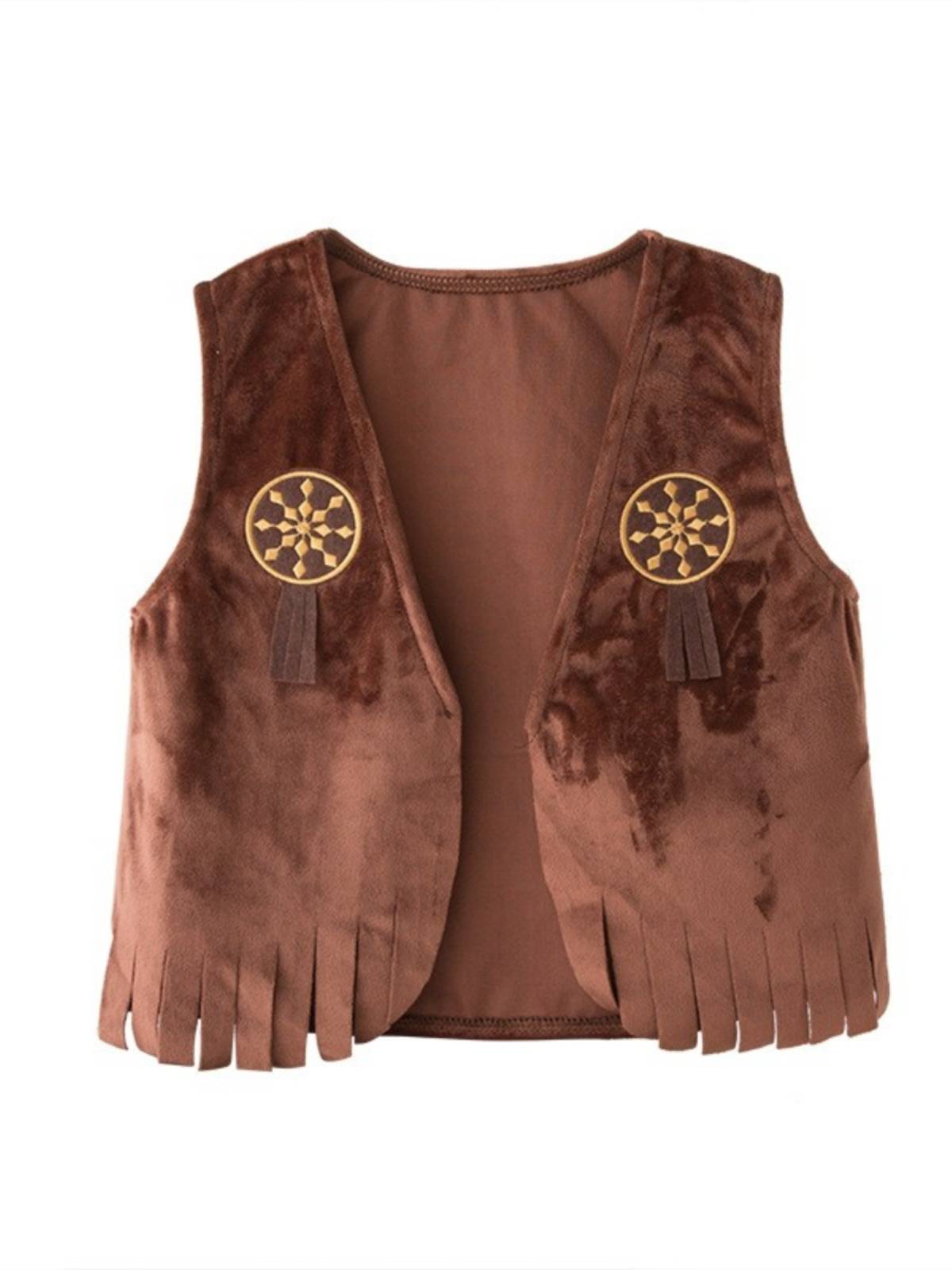 Halloween clothing children Cosplay clothing boys vest set Kindergarten western denim performance clothing