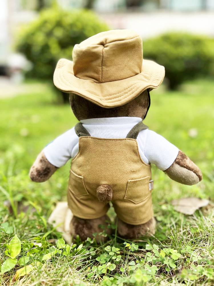 BMW Winnar doll bava camping bear genuine ornament motorcycle tail pendant pendant clothes car doll decoration