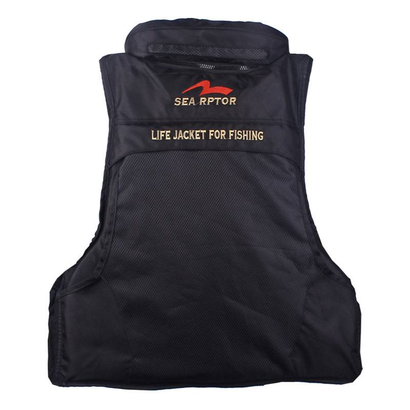 Raptor fishing life jacket adults use large buoyancy vest majeure professional portable fishing road Asian vest sea fish fishing equipment