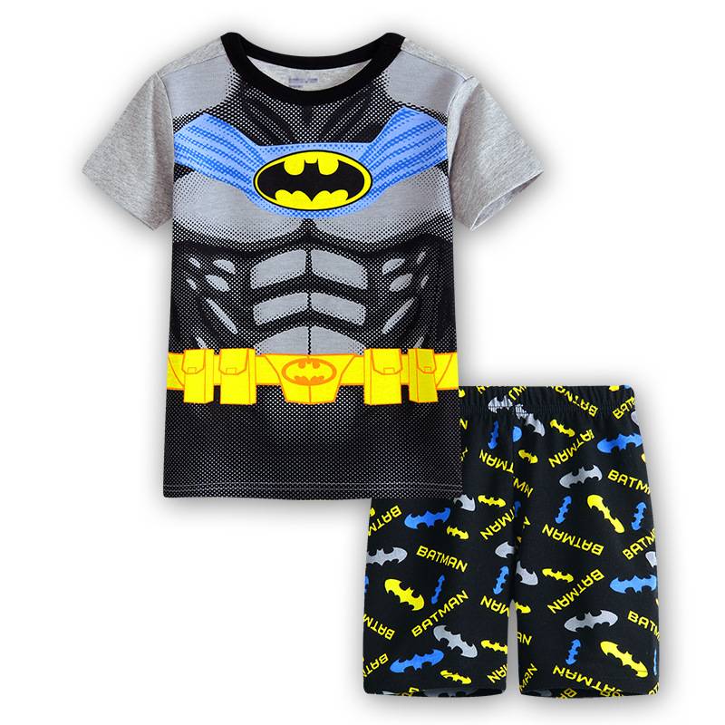 Summer new cartoon Thomas Little Train Children's Boy Pure Cotton Short -sleeved Paper Paper Furnishing Set
