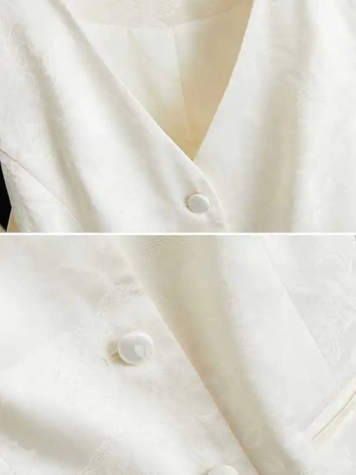 THE SHORT 2024 SPRING AND SUMMER VALET V-COLLAR GRAFT