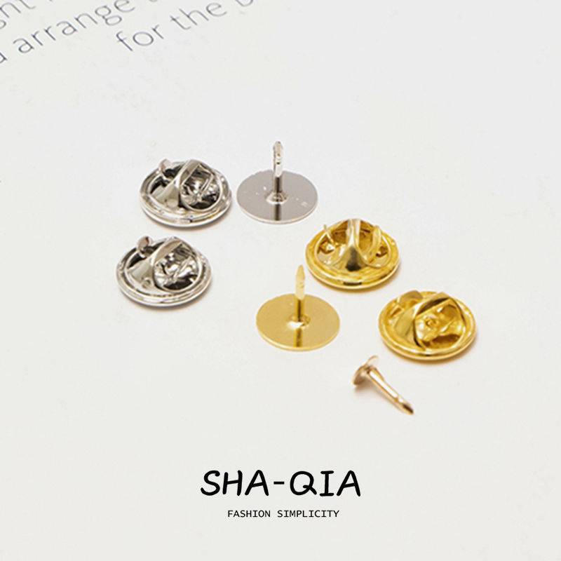 Multifunctional Metal Butterfly Tiema Spocked Needle Collaring Needle Covered Self -Locking Point Handmade Badge Study Accessor Material Material
