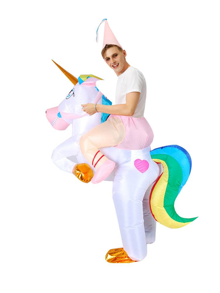 Children's Day COS Performing Puppet Aflowing Walking Dinosaur Cartoon Cartoon Anime Mount Sky Malaysia Unicorn Clothing