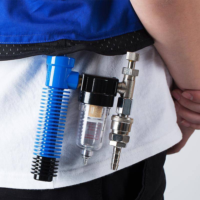 Vortex compressing air air -conditioned clothes Male summer welder refrigeration and heatstroke cooling vest work service air -conditioned vest