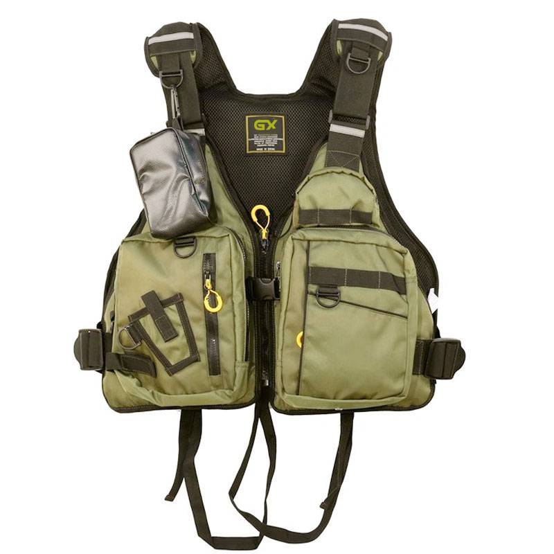 Professional fishing life jacket adult multi -pocket large buoyant waterproof Oxford Buta sea fishing rock fishing vest vest
