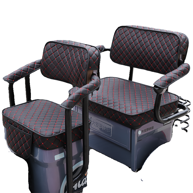 Immediately C5 Electric tricycle seat lm1200dzk-9 leather cushion sleeve linny cloth cushion cushion sleeve jacket